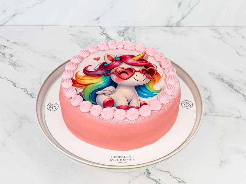 Unicorntårta