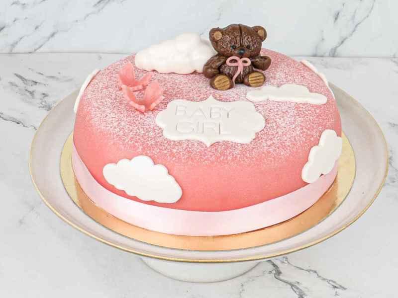 Babyshowertårta