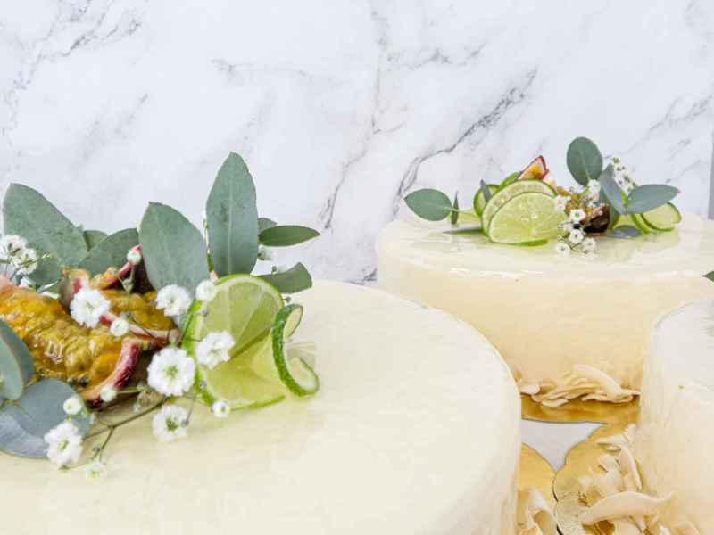 Bröllopstårta Exotisk